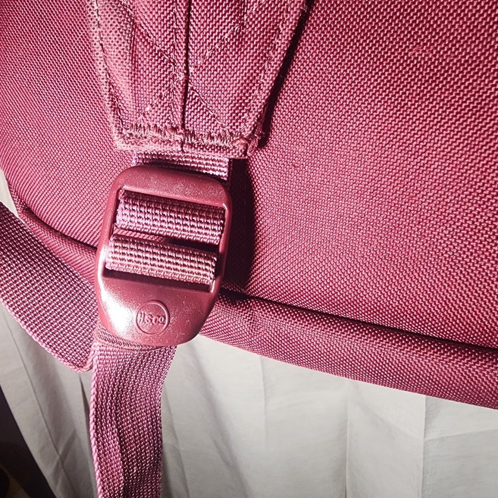 Herschel Supply Settlement Backpack Maroon/Burgundy Laptop Preowned Unisex 15" - Picture 5 of 16